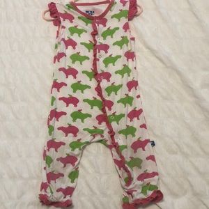 Kickee pants one piece outfit 12-18 months